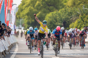 winst voor Lorena in China (foto Velofocus)