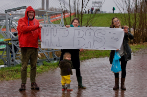 Bas supporters (foto Hans Steekers)
